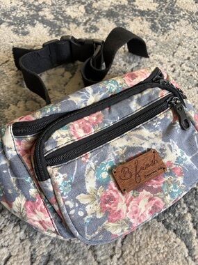 B Fresh floral denim fanny pack from Denver, CO